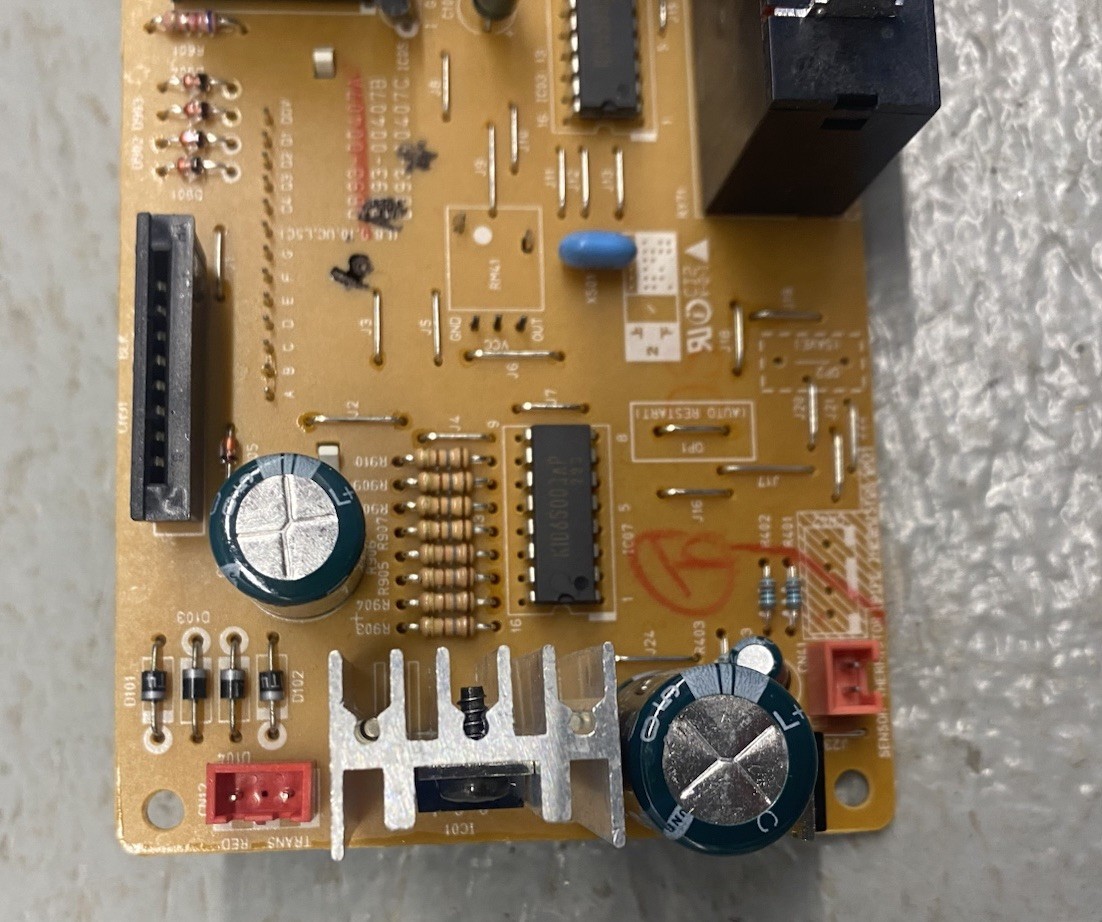 GE air conditioner control board – main pcb WJ26X10054