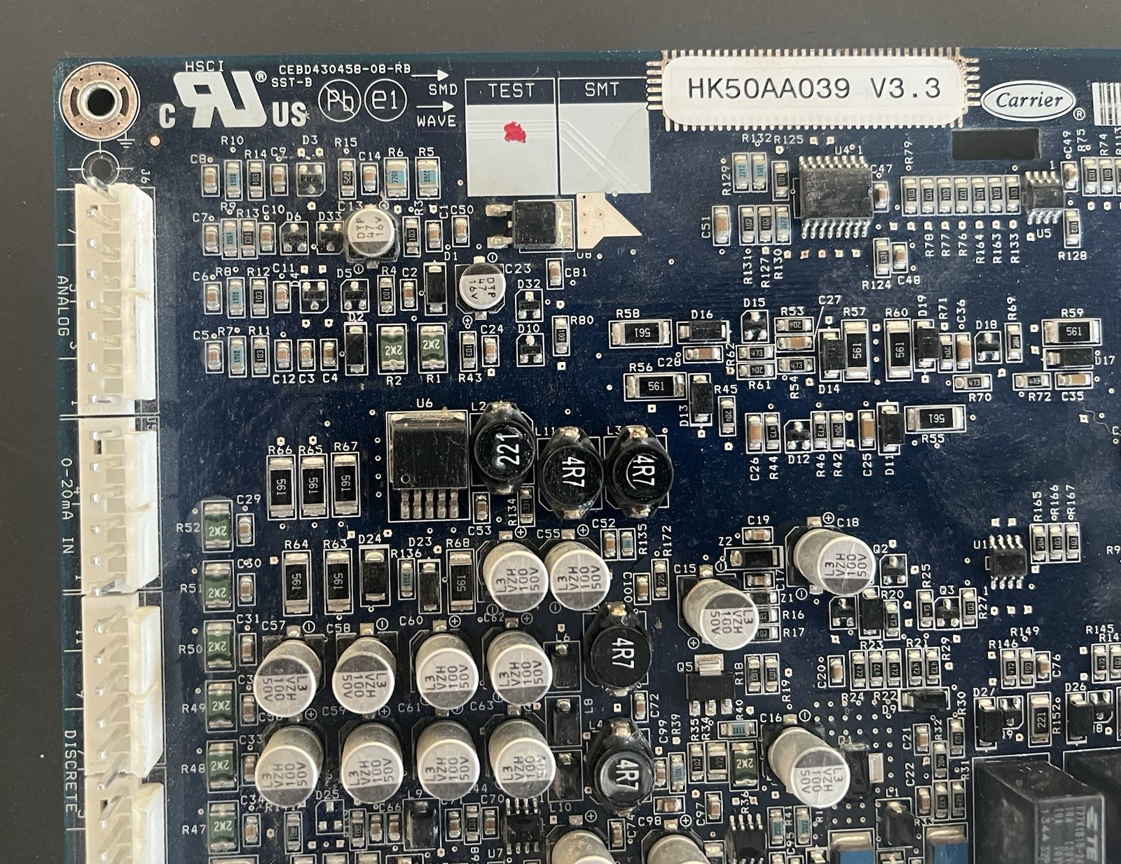BDP Carrier Model HK50AA039 Premier Link Board. V3.3. Version CEBD430458-08-RB