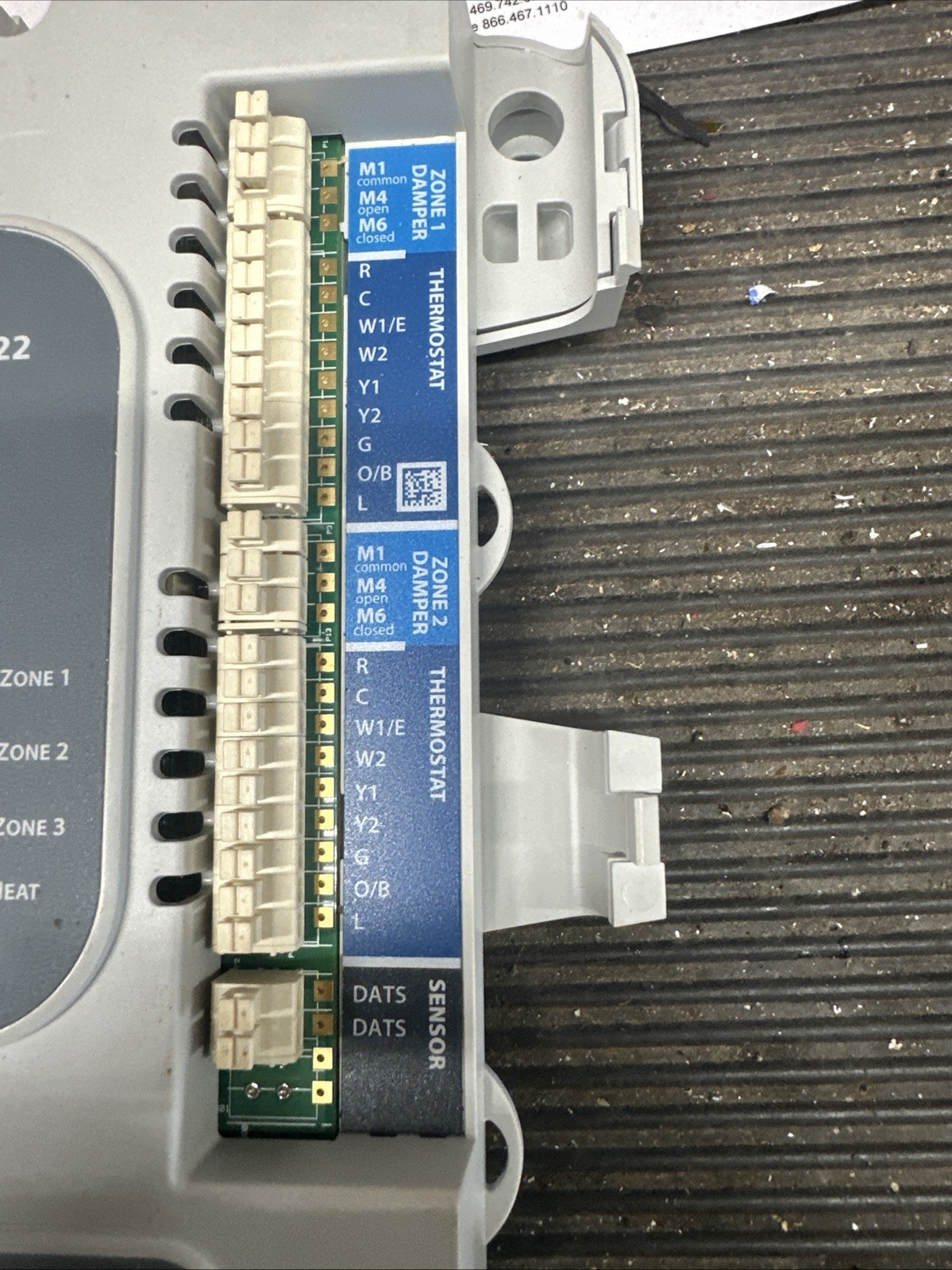 Honeywell 3 Zone 2 Heat 2 Cool Heat Pump Zone Control Board