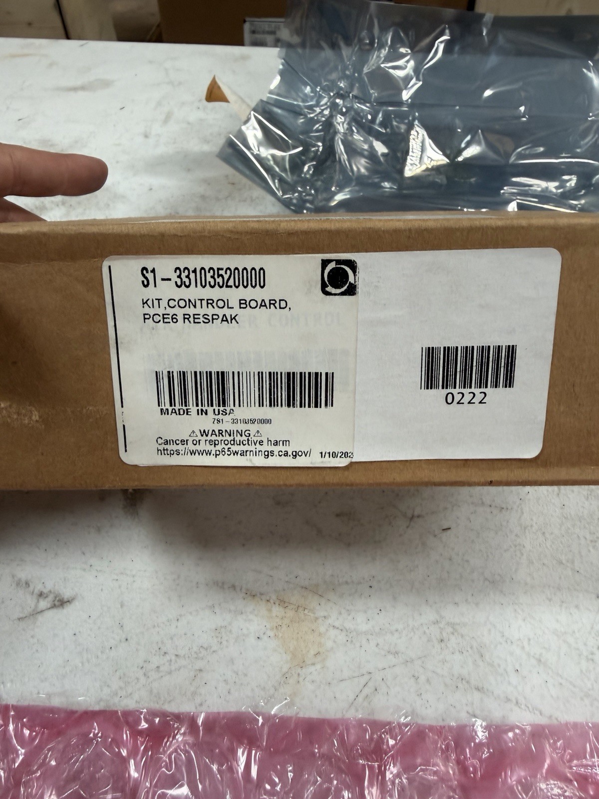 Service First Control Board Kit PCE6 RESPAK S1-33103520000 New