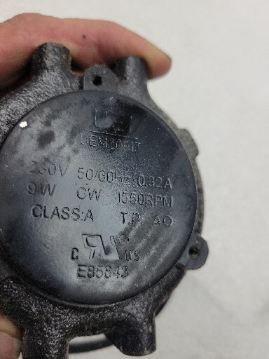 UEI TEST INSTRUMENTS UEM2091T 1550 RPM Motor Cast Iron 9 Watt 230V 5421