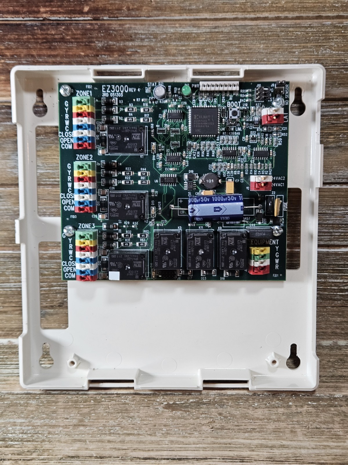 ZoneFirst Masterzone EZ3000 3-Zone Damper Control Zoning Circuit Board Free S&H