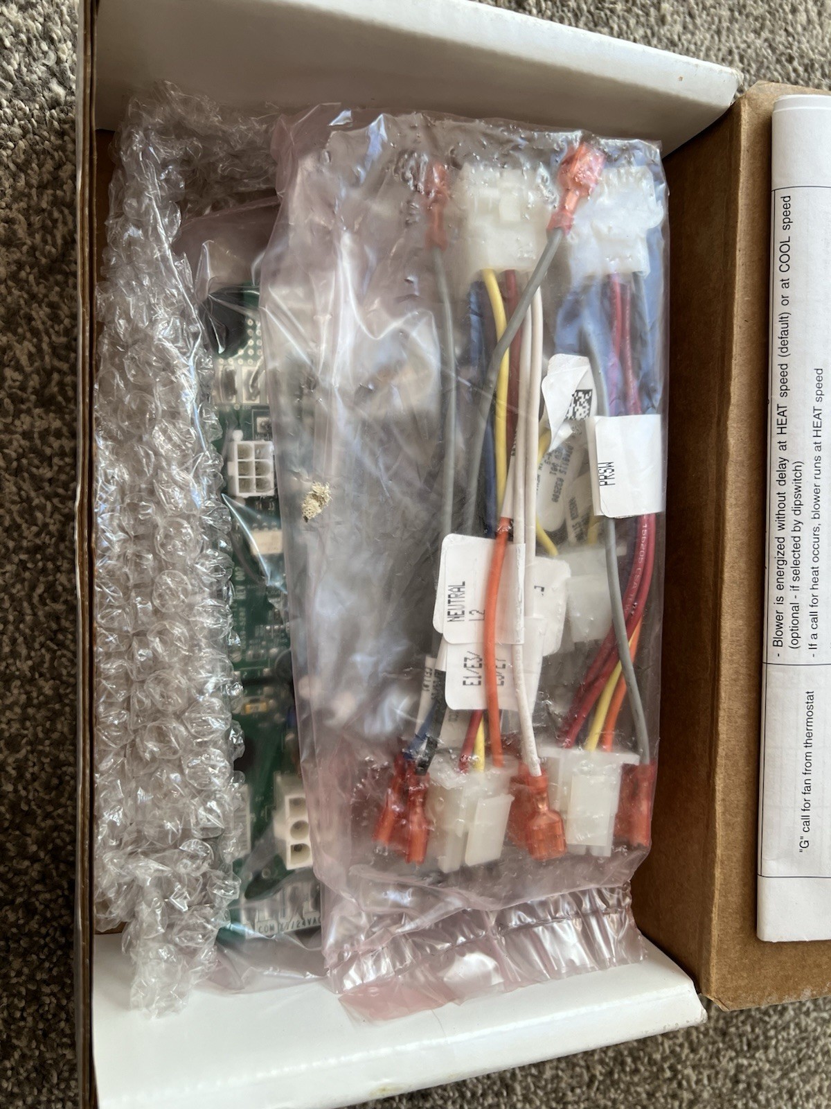 White-Rodgers 50F06-843 Furnace Board Fan Control for Honeywell ST9160B1076 +