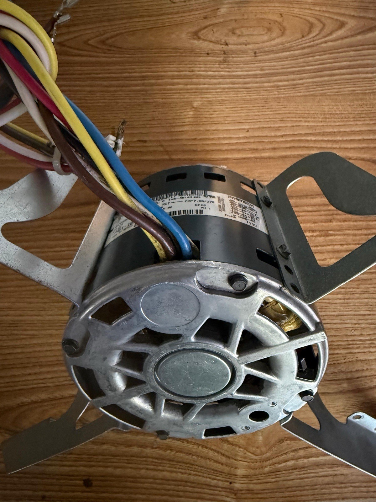 Genteq PROTECH Y890S Blower Motor 115V 5.00A 1 Phase Thermally Prot