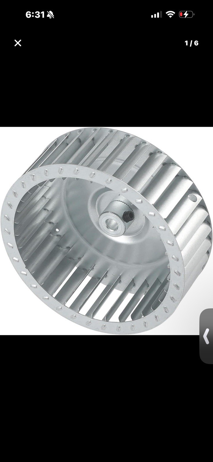 Kolasina 8715-4481 8710-4358 Blower Wheel Fit for Fasco Draft Inducers,Fit for