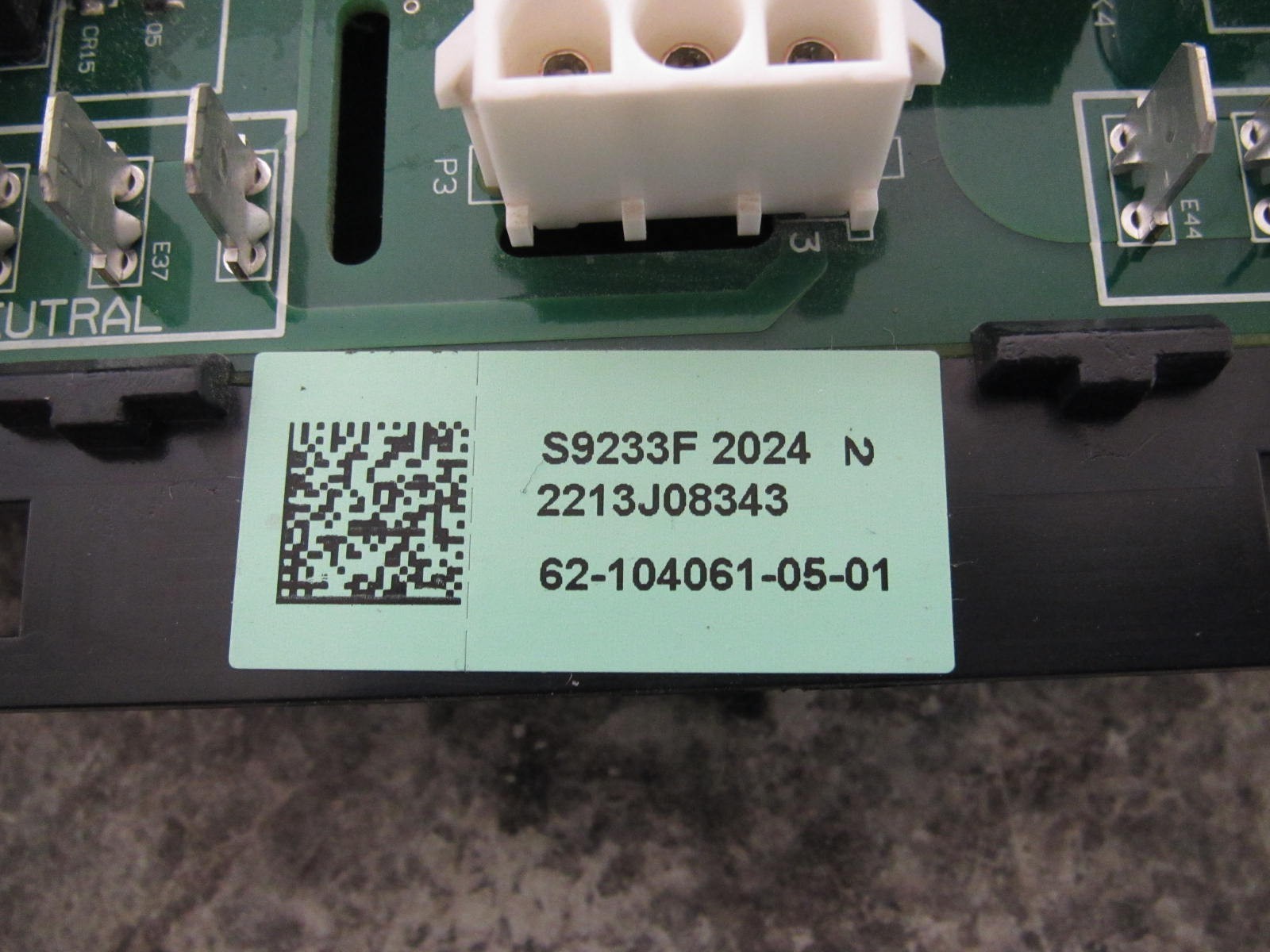 Rheem 62-104061-05 / S9233F2024 Integrated Furnace Control Circuit Board Used