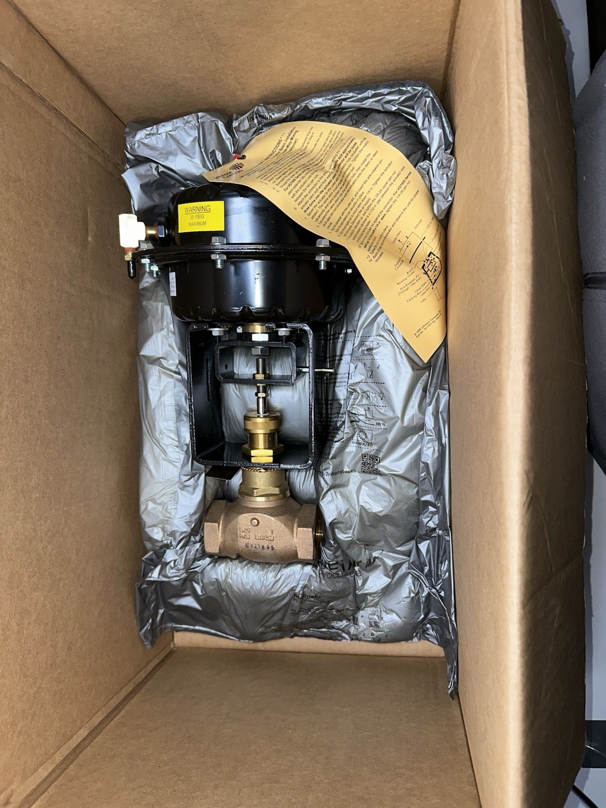 Johnson Controls VG7243NT+822C00 3-Way Mixing Valve Actuator Assembly