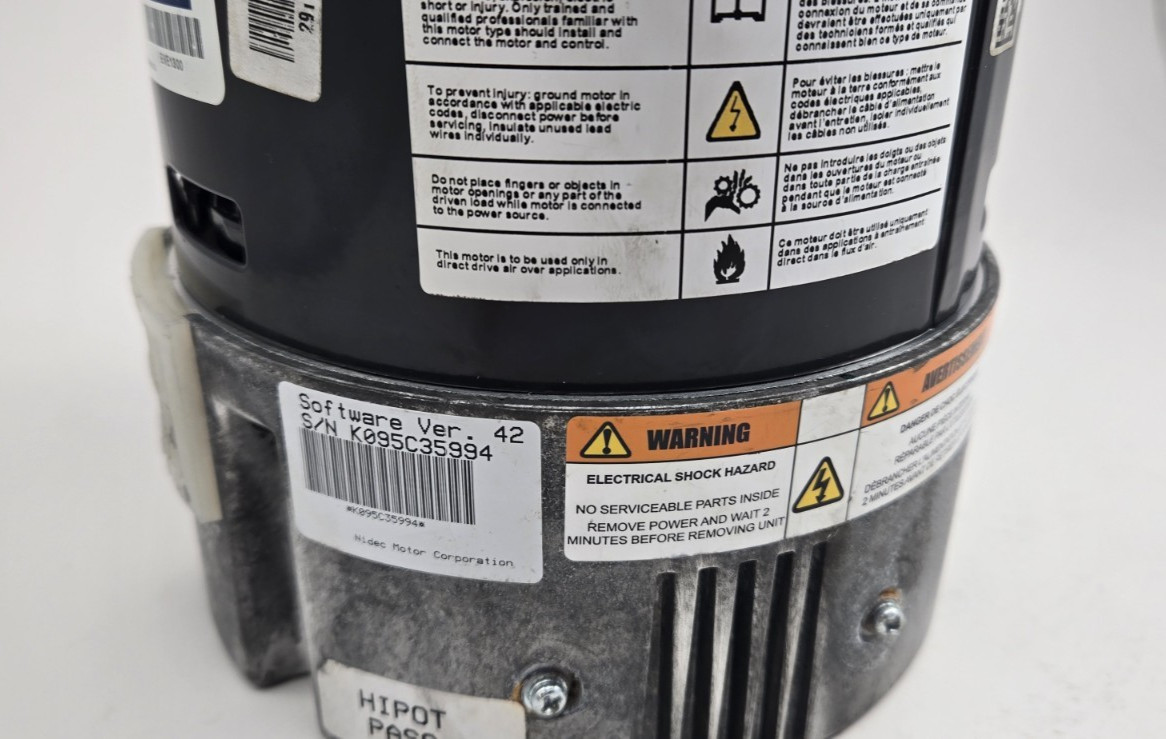 Goodman Amana Selectech 1 HP ECM Blower Motor 0131M00608 M055PWEVE-1300 230V
