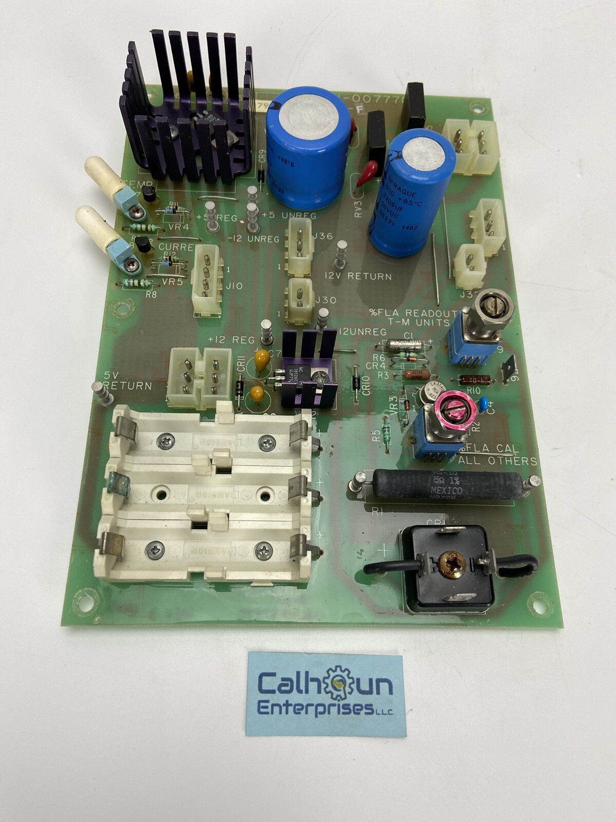 York 031-00777C Rev F Chiller Starter Control Board *WARRANTY INCLUDED*