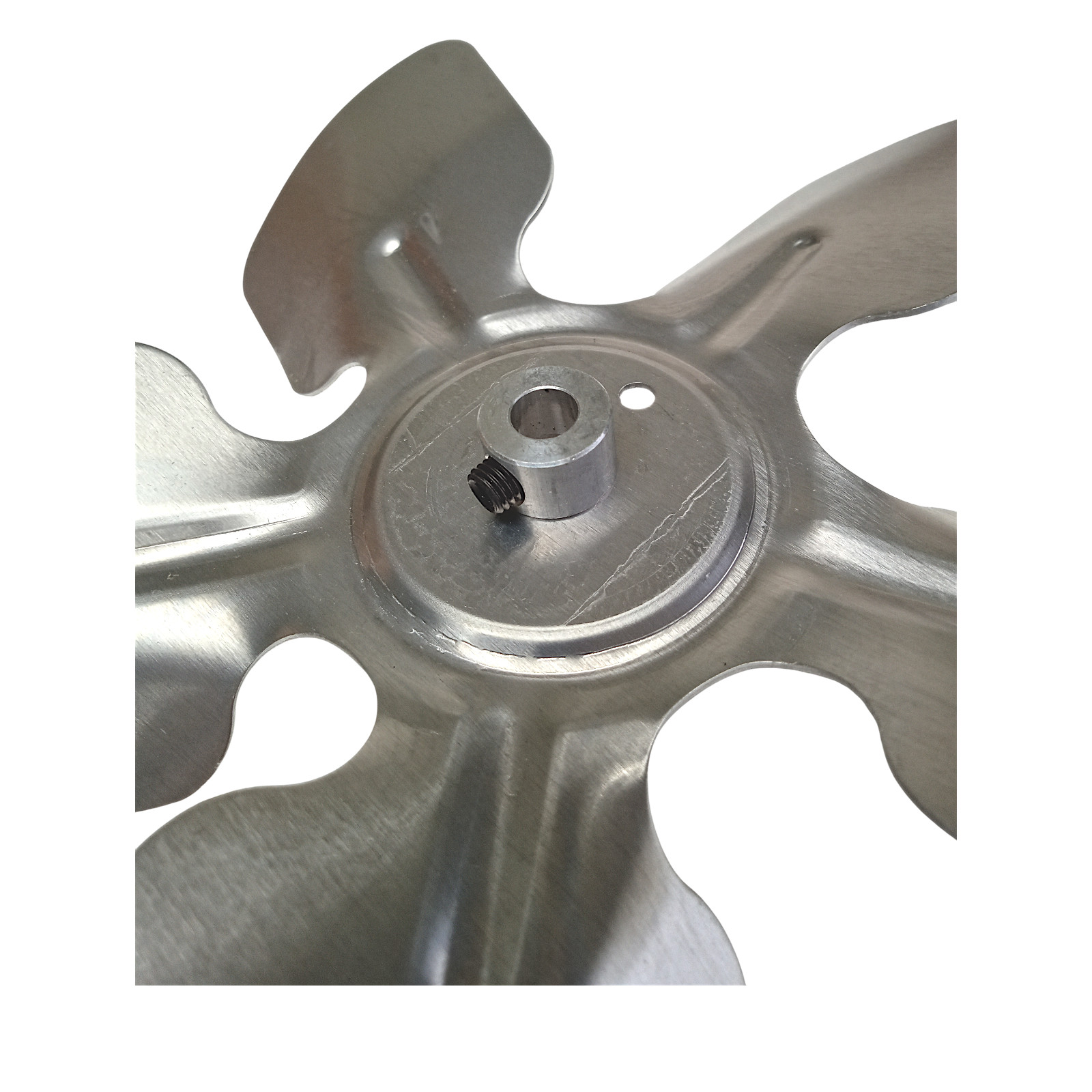 A65833 Metal Fan Blade 8″” Diameter 5 Blades 5/16″” Bore Hub CCW 27 Degree Prop