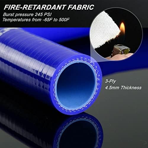 Silicone Radiator Hose Kit for CRV MK1 1998-2001 Blue