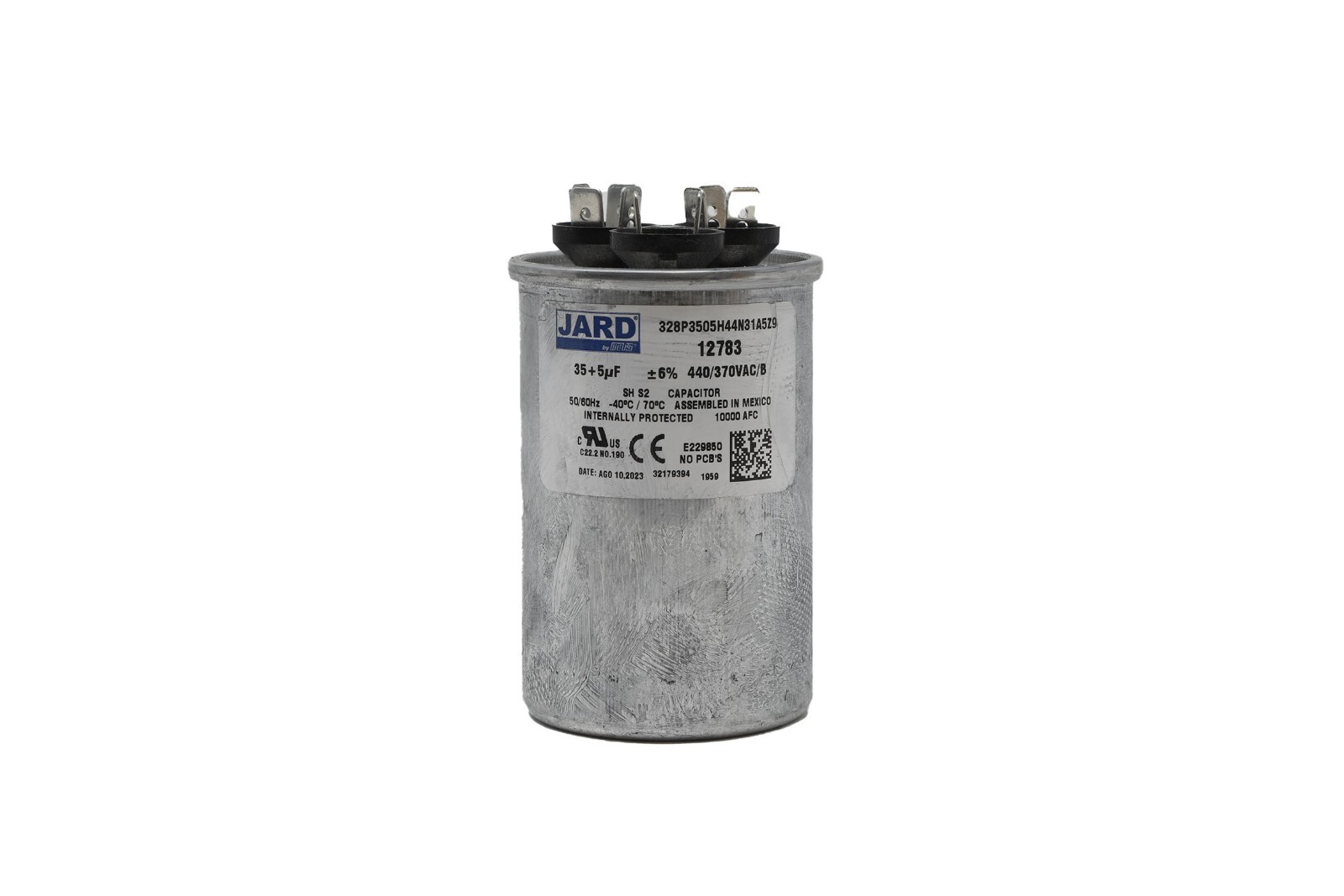 Jard by MARS 12783 35/5 MFD 440V Motor Run Capacitor, Round