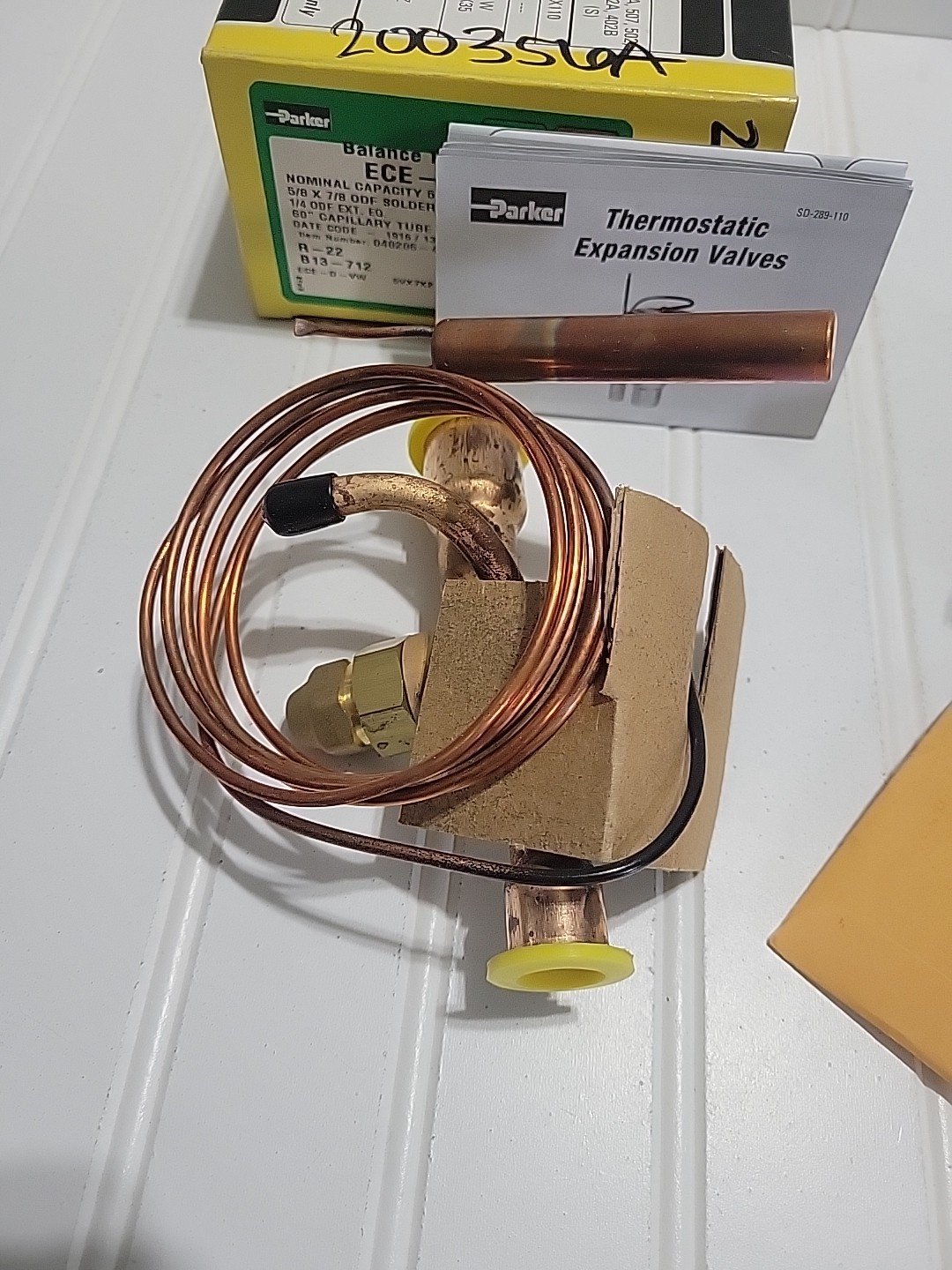 Parker ECE-D-VW Nominal Capacity 5 To 8 Ton 5/8” X 7/8” ODF Solder W/Strainer