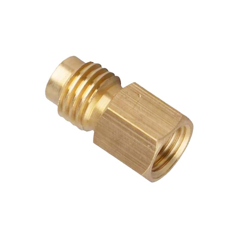 R12 to R134A Adapter Conversion Quick Connector for 1/4” SAE Female X 1/2”