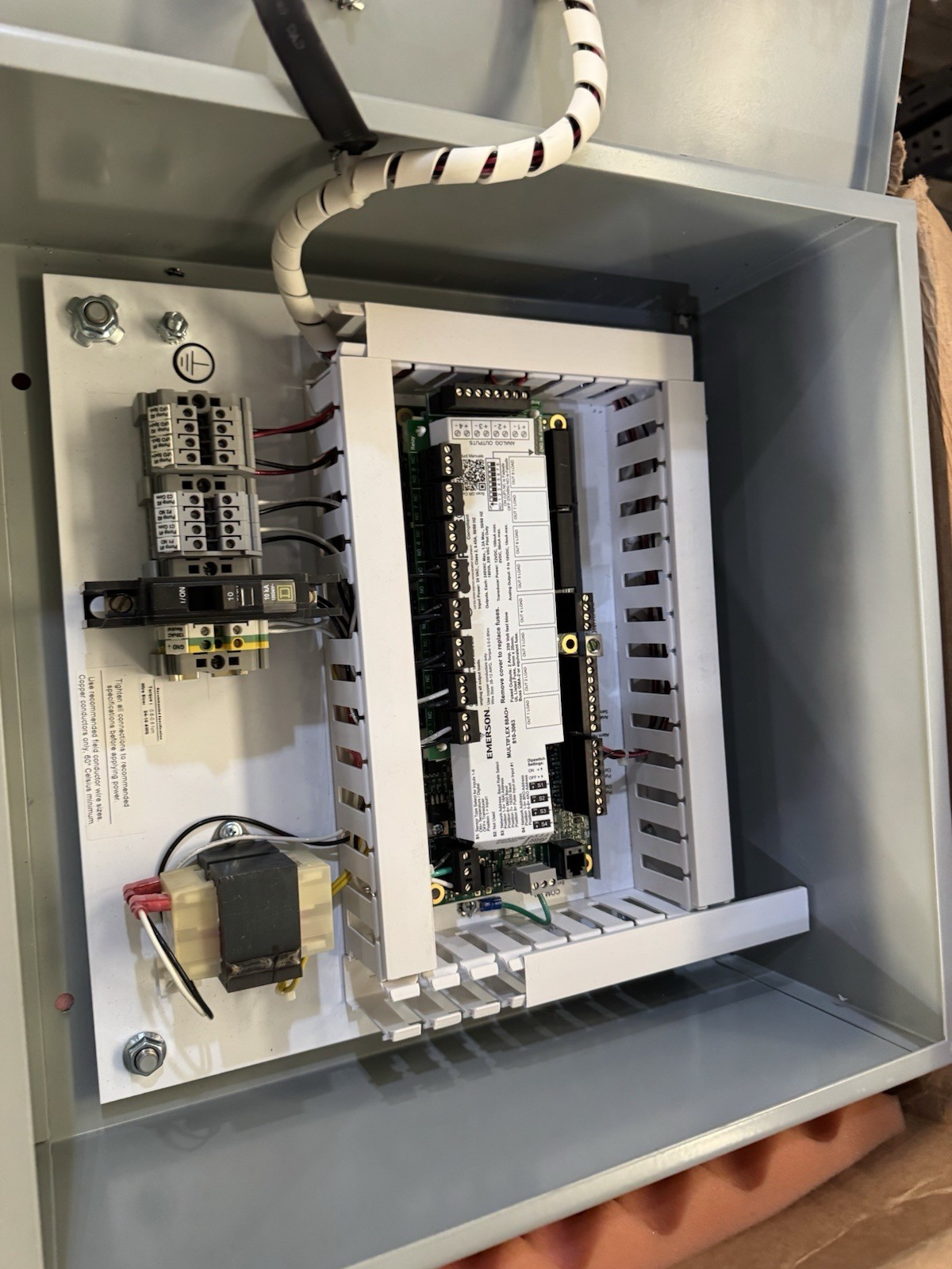 Emerson 851-4396 Enclosed Industrial Control Panel – UL 508A – 120VAC – Type 1
