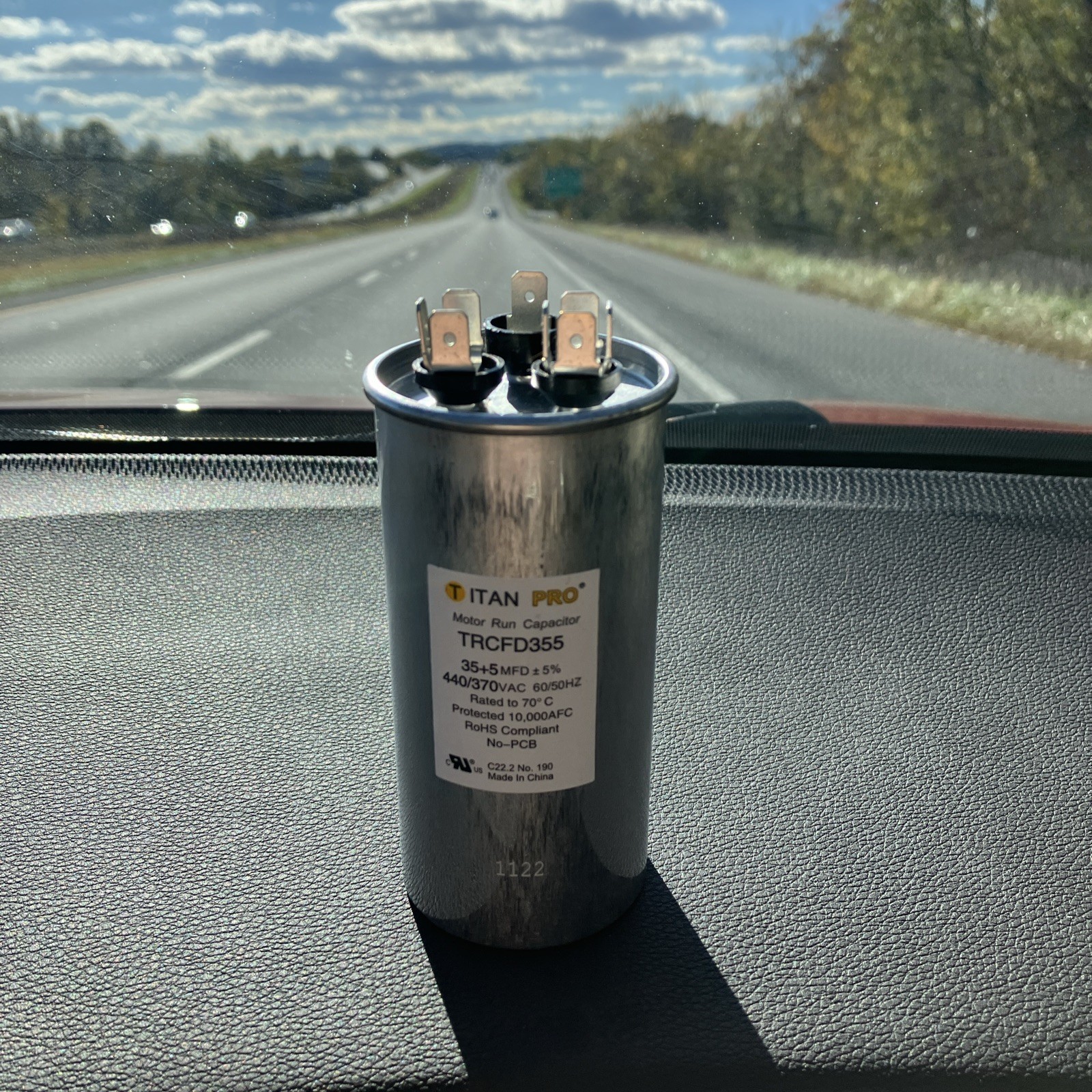 Packard TRCFD355 Dual Run Capacitor