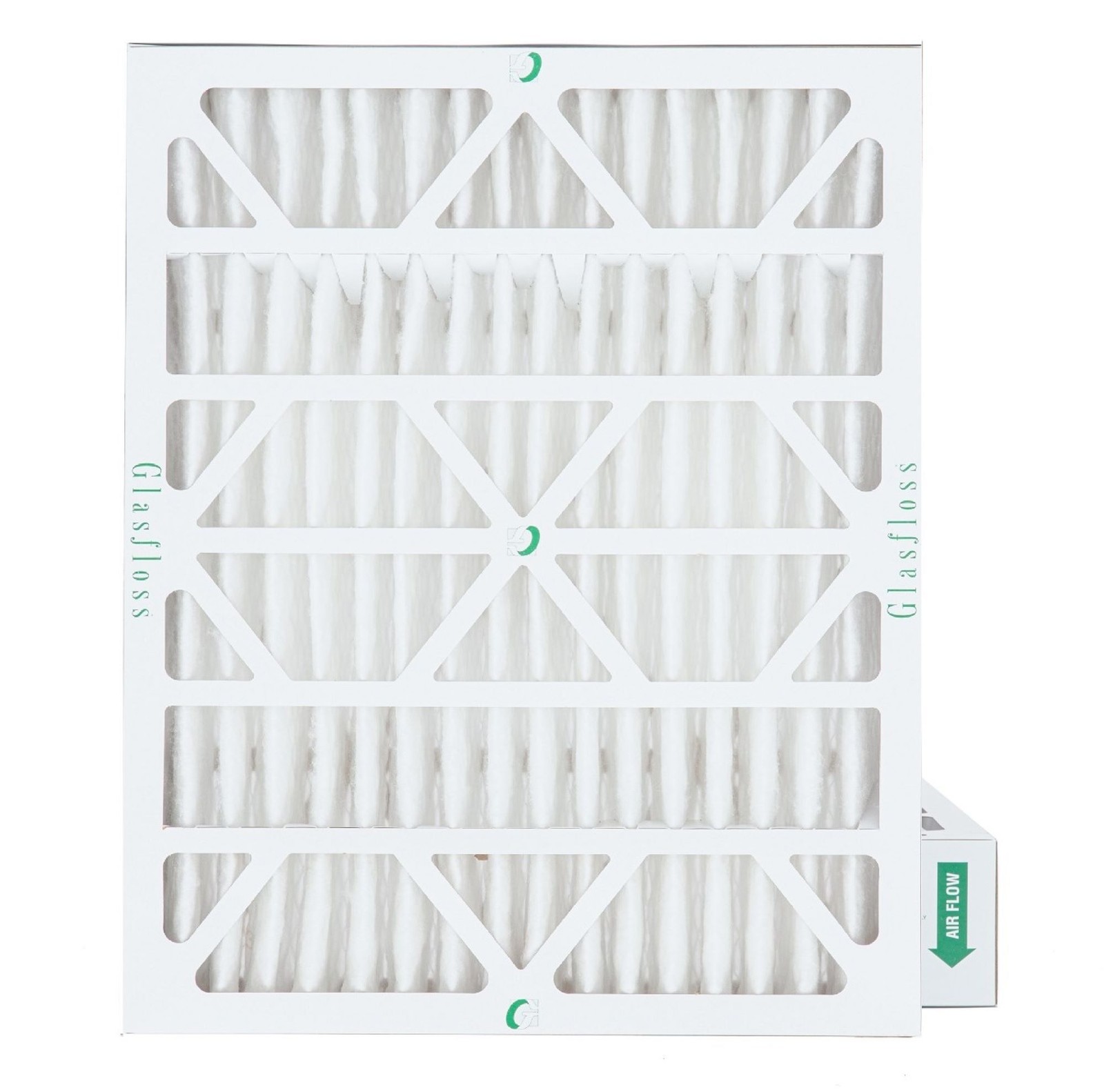 Glasfloss ZL 20x25x4 MERV 10 Fits Honeywell FC100A1037 Air Filter. 2 Pack