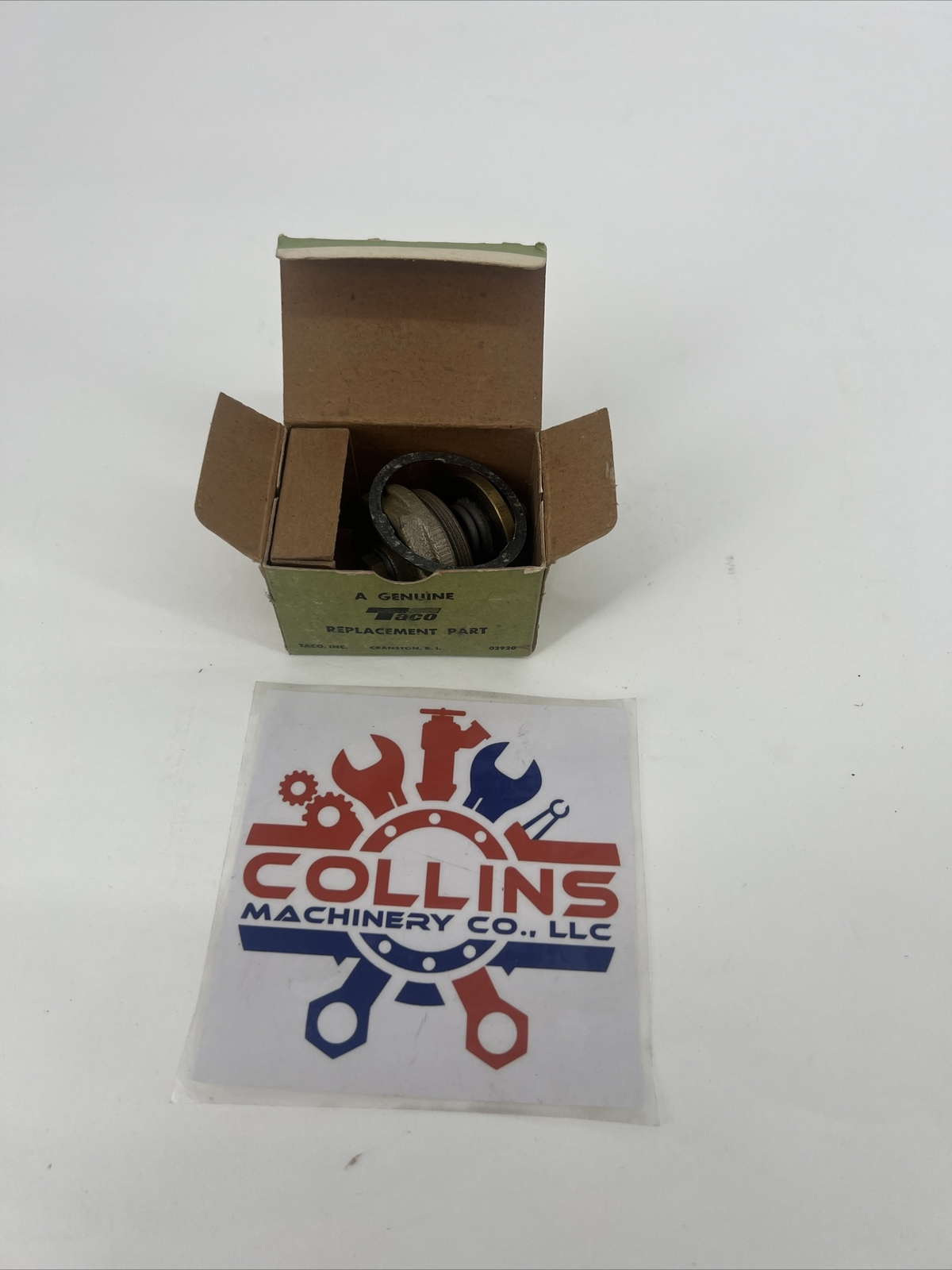 Taco 551-072RP Zone Valve Replacement Cap & Seat Assembly for 551 New Old Stock