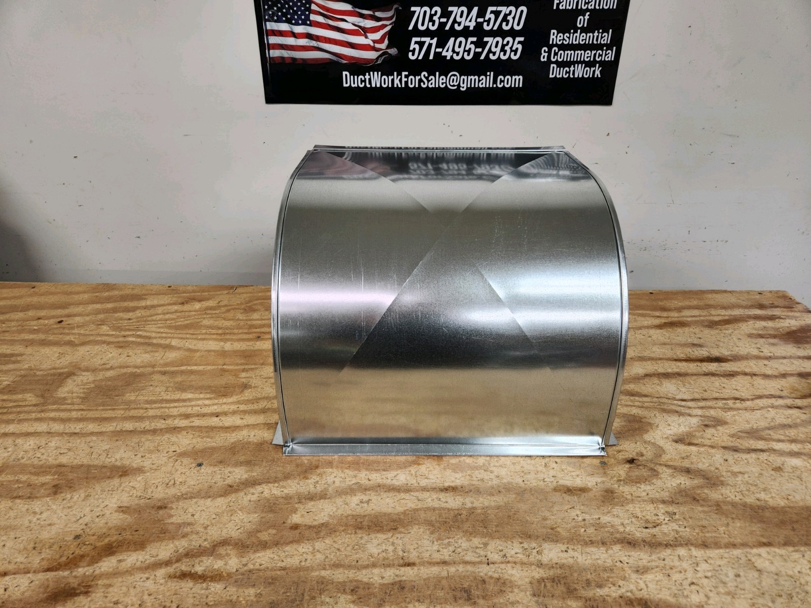 Return Plenum Elbow 14″x20″ to 8″x20″ with Included 14″x20″ Filter Rack Package