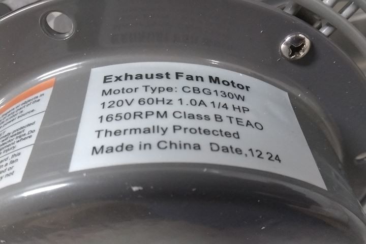 Canarm GSF3-20A 20 In Blade Diameter 1/4 HP 120VAC Galvanized Shutter Fan