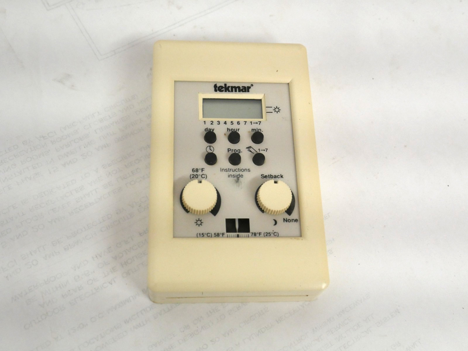 Tekmar 308 2K RTU READ DESCRIPTION