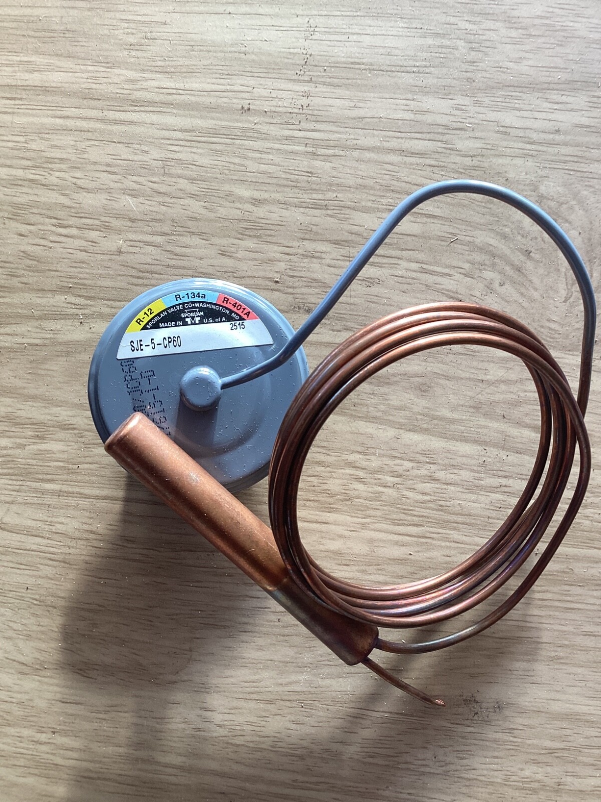 SPORLAN SJE-5-CP60 Expansion Valve 5/8 X 7/8 ODF SOLDER