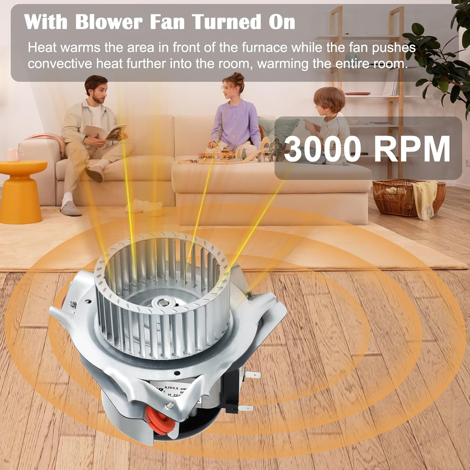 J238-100-10108 HC21ZE121A Furnace Draft Inducer Blower Motor Assembly for Jakel