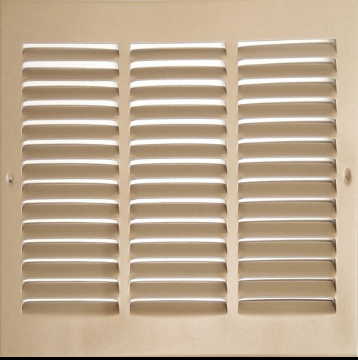 HVAC Premium White 30x8in Steel Return Air Grille Vent Cover Sidewall