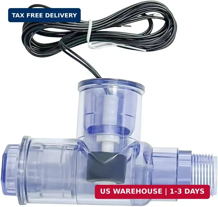 SS1 Condensate Overflow Float Switch Transparent Blue Overflow Safety Sensor Acc