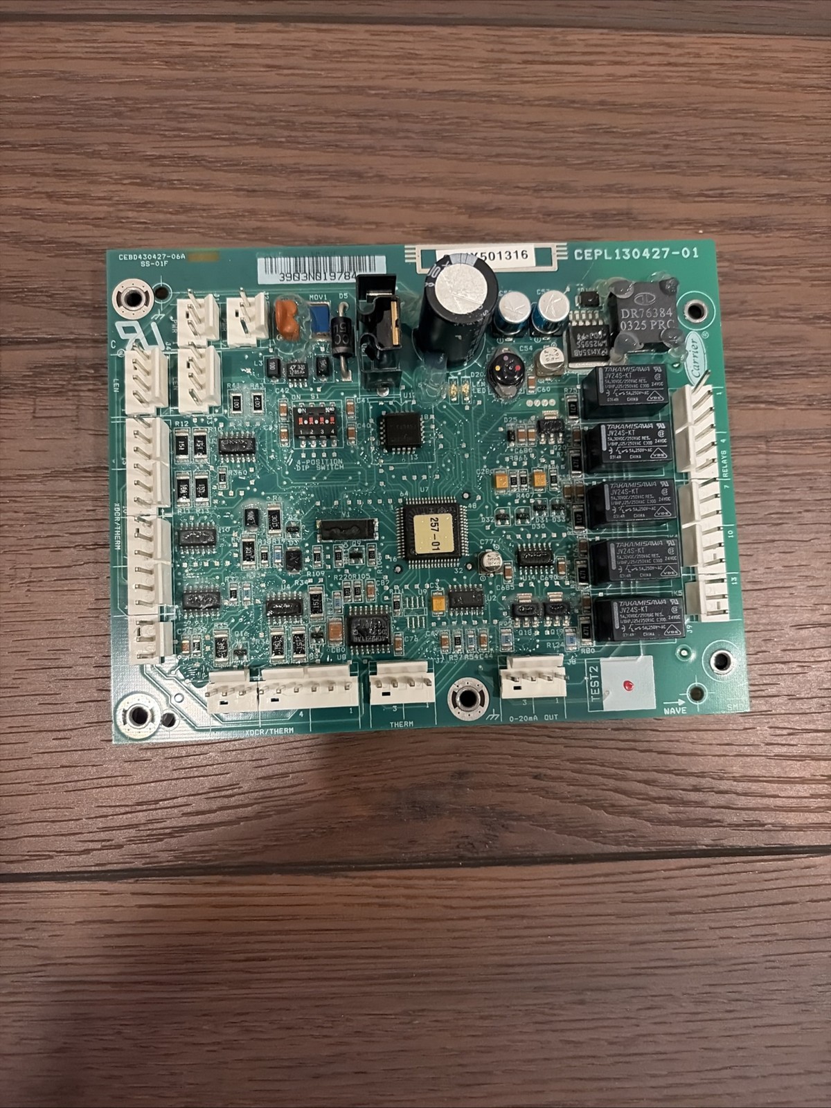 CARRIER CHILLER CONTROL CIRCUIT BOARD 30HX501316 CEPL130427-01 HVAC