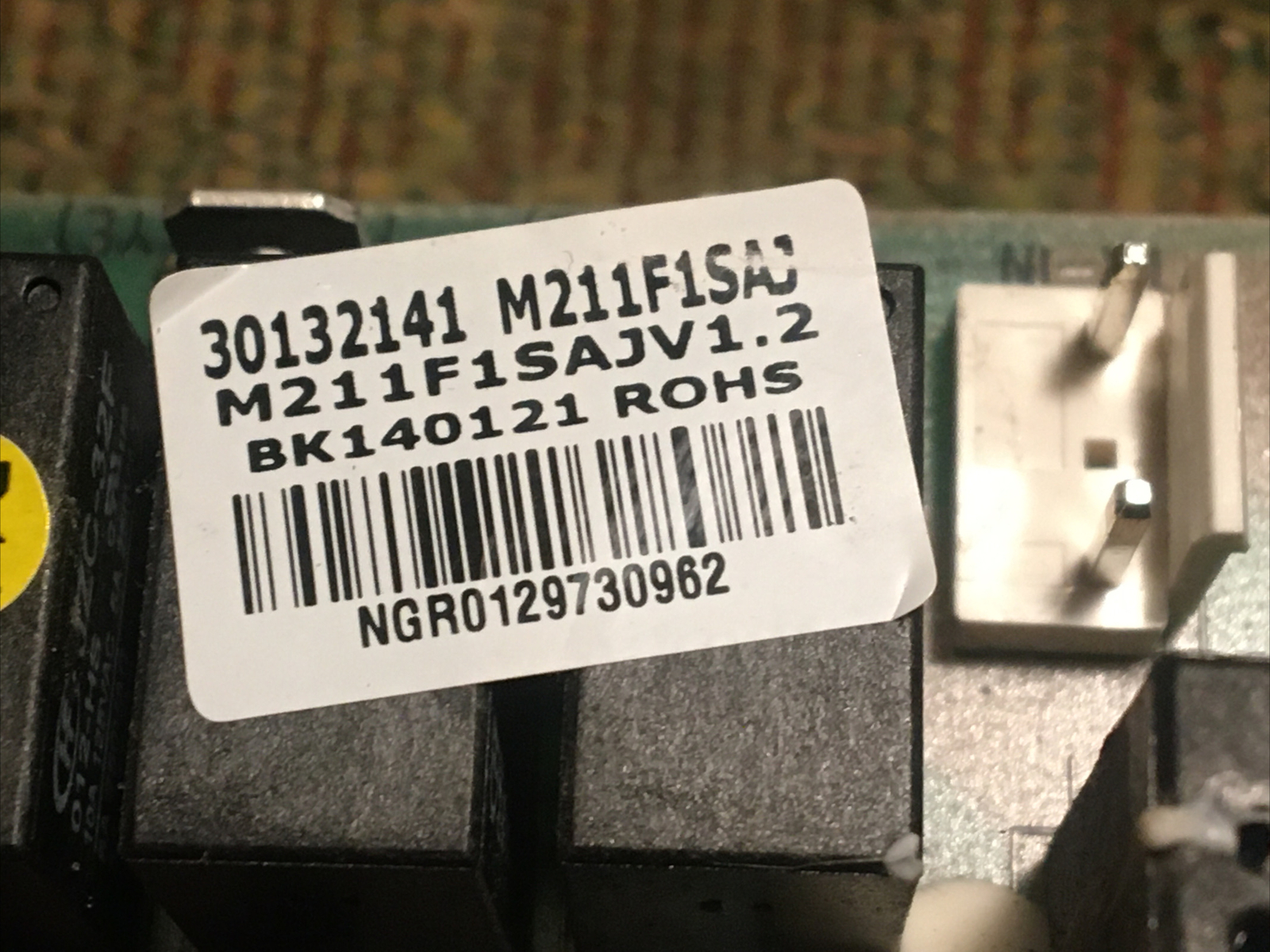 GE ac model: AEM12ASL1 Power Supply Board 30132141. M21F1SAJ