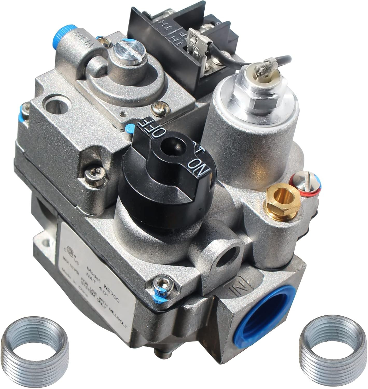700-506 Millivolt Gas Valve Replacement for Robertshaw 700 Series, 200,000 BTU/