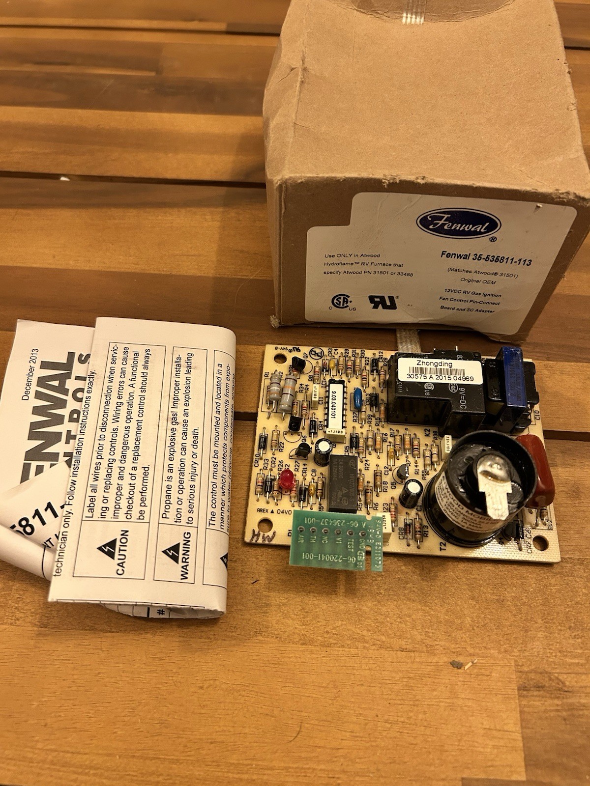 FENWAL RV Heater Control Board 35-535811-113