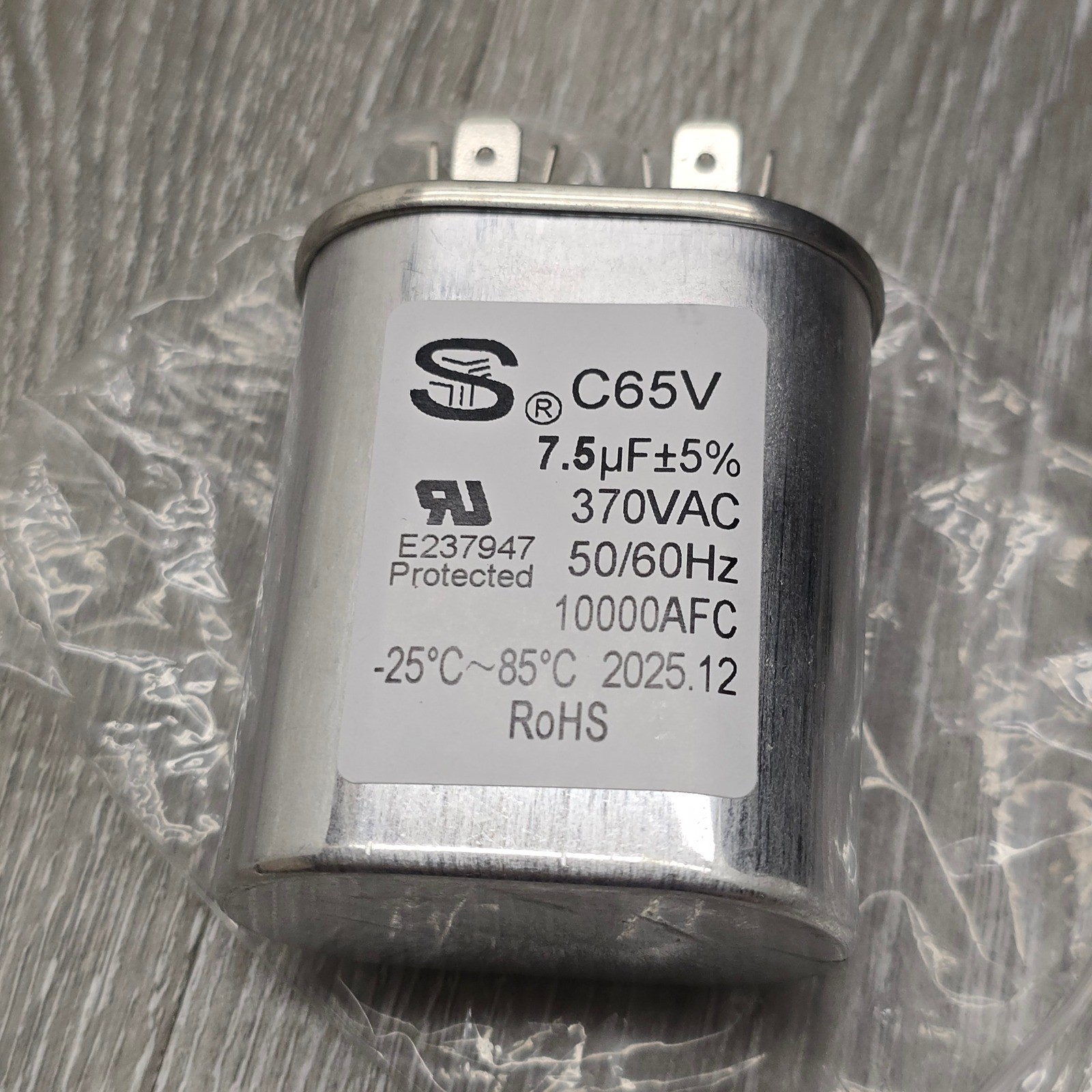 68J24 Condenser Fan Motor 1/3 HP 1075 RPM 208-230V for Lennox 97M62 69W96