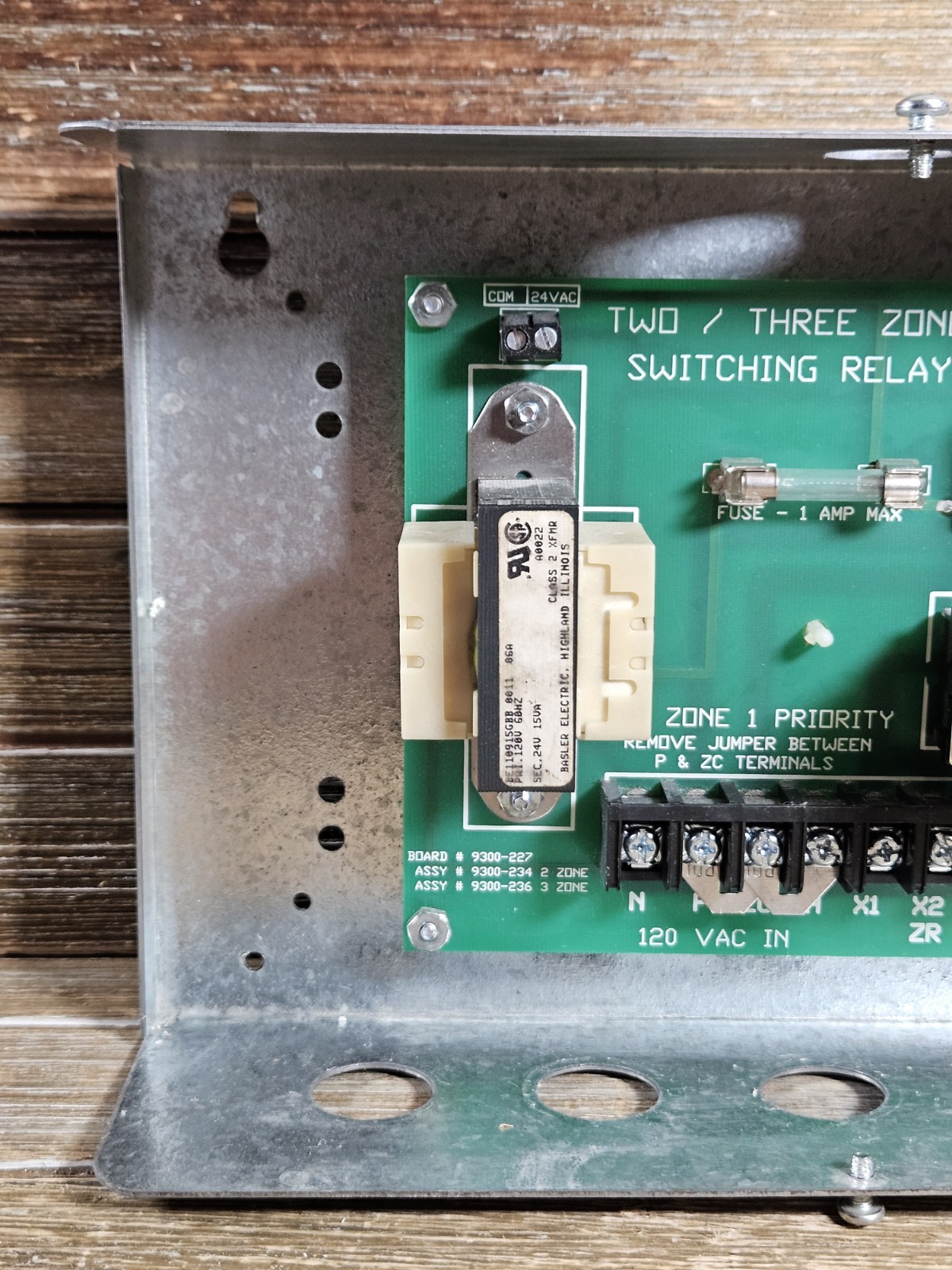 Taco SR503 Three Zone Switching Relay Boiler Circulator Control Board SR503-4