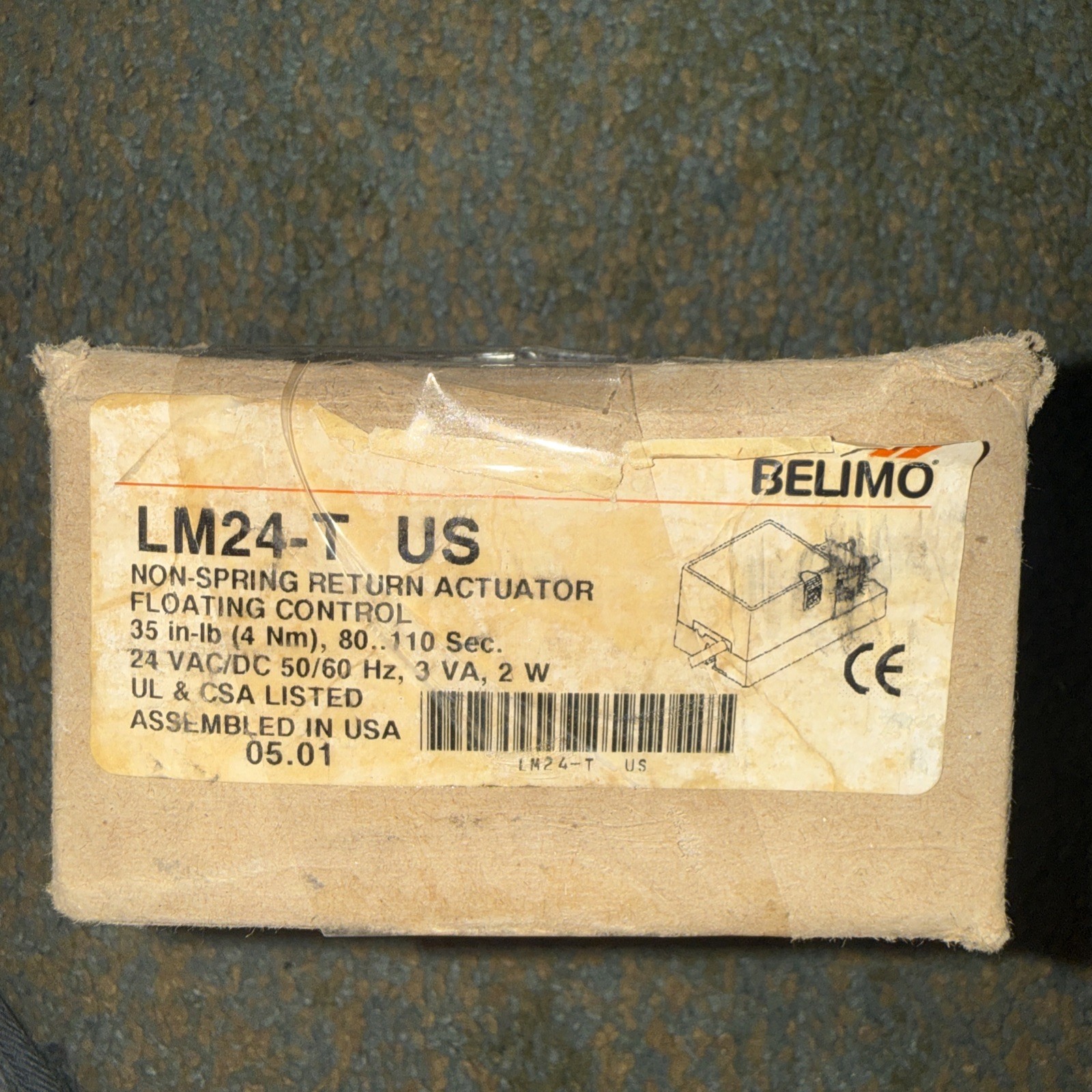 Belimo LM24-T US 24V HVAC Damper Actuator OEM NOS New Old Stock Open Box