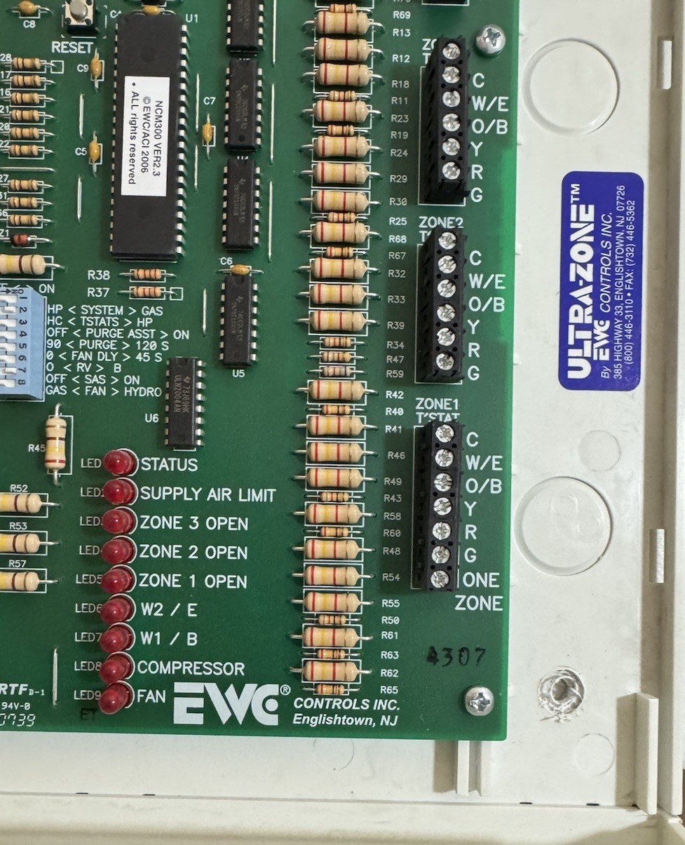 EWC Controls Ultrazone NCM-300 Zone Controller