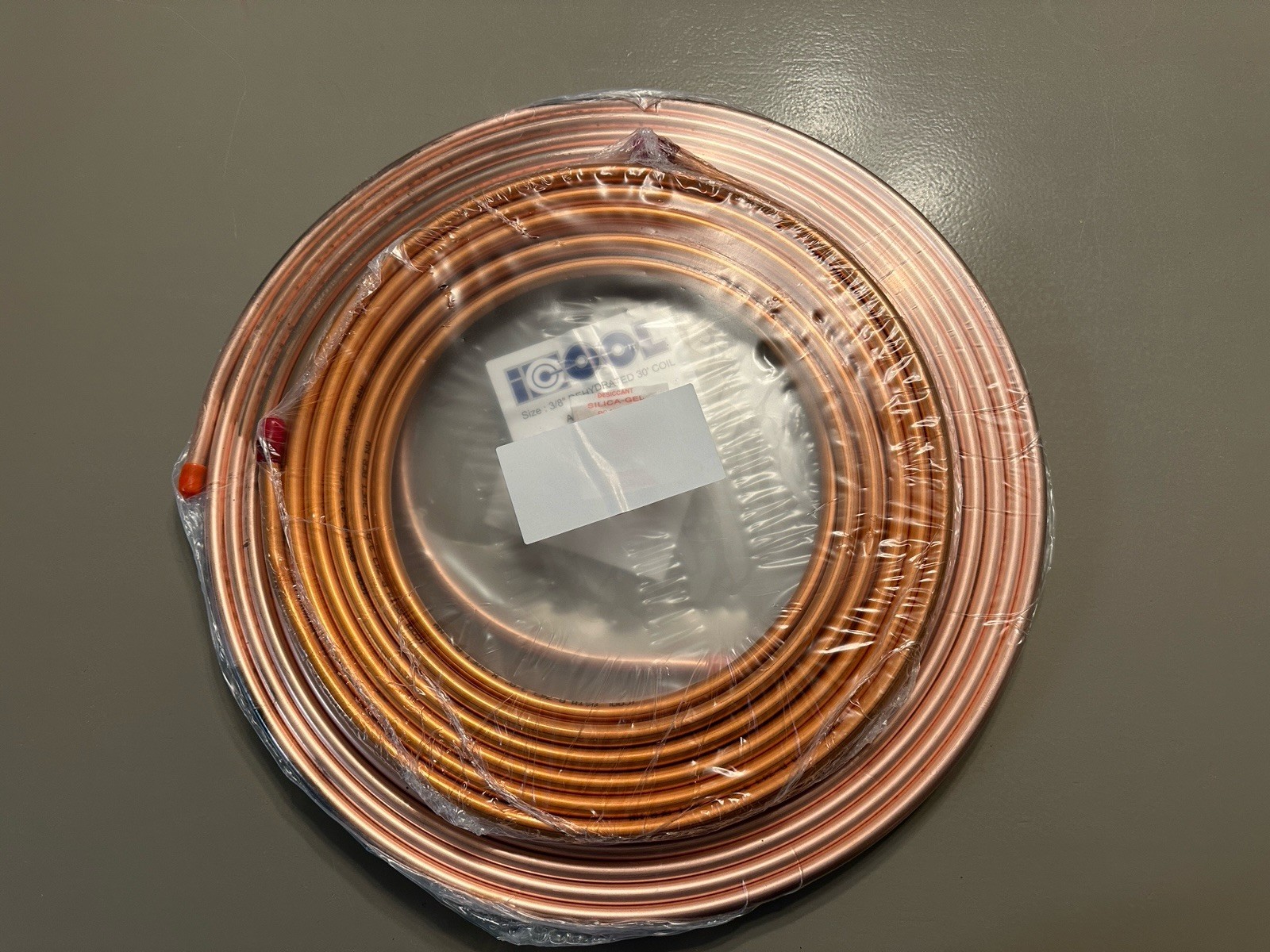 ICOOL 3/8” Dehydrated Copper Tube Coil 30’ C12200 ASTM B743 O60 HVAC / Lot Of 3