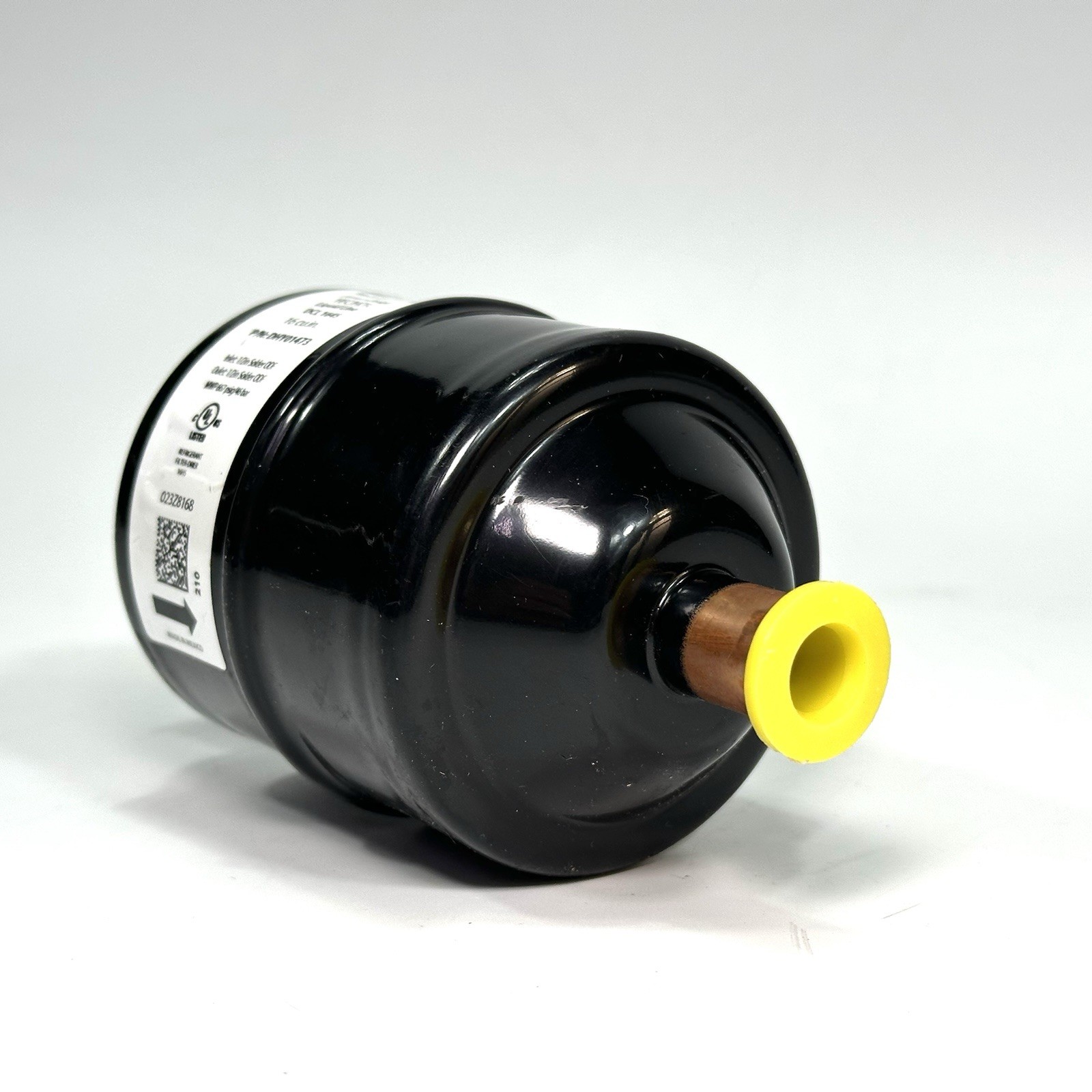 NEW Service First DHY01473 Liquid Line Drier 16cu.in. 1/2in Inlet 1/2in Outlet