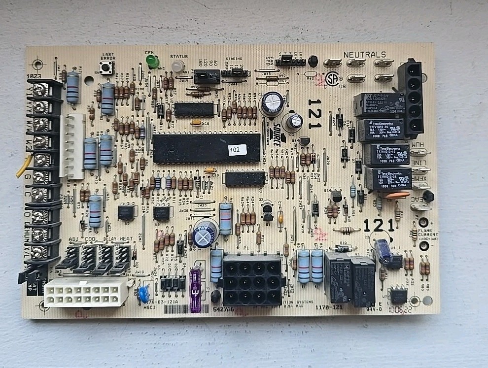 Furnace Control Board 1170-83-121A, 1170-121, 542766. Num#323