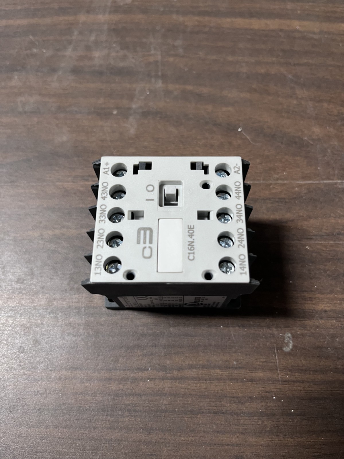 C3 Controls C640 NO.300-C16N40F 240V AC Coil Mini Control Relay