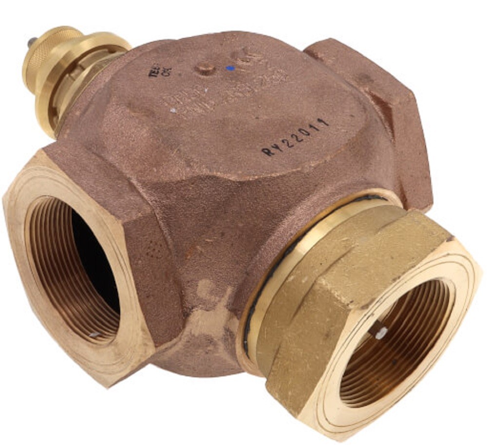Johnson Controls VG7842GT 1/2″ NPT 3 Way Mixing Valve Body, 4.6 Cv