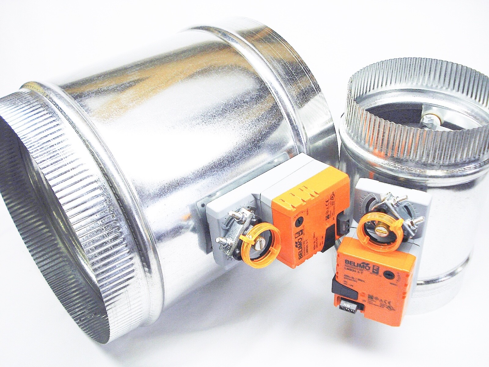 SD 10″ Motorized 24v round zone control damper dampner Belimo 3 wire