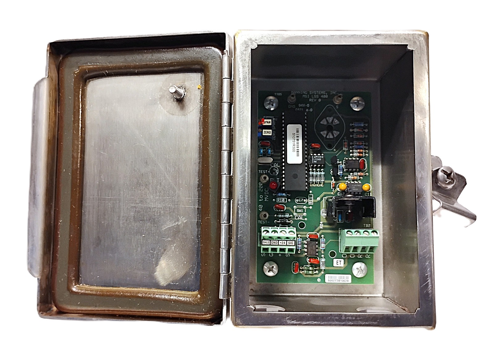 Honeywell VL-LPA 24 V DC Gas Sensor in Stainless Steel Enclosure