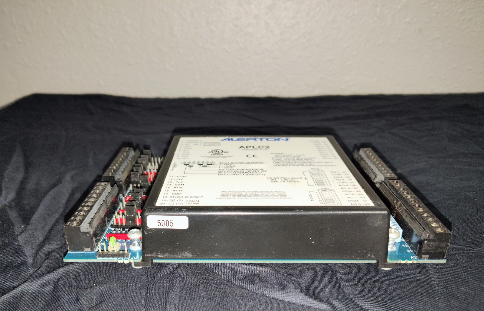 Alerton APLC-2 Ibex DDC Programmable HVAC Logic Controller Board APLC2 Working