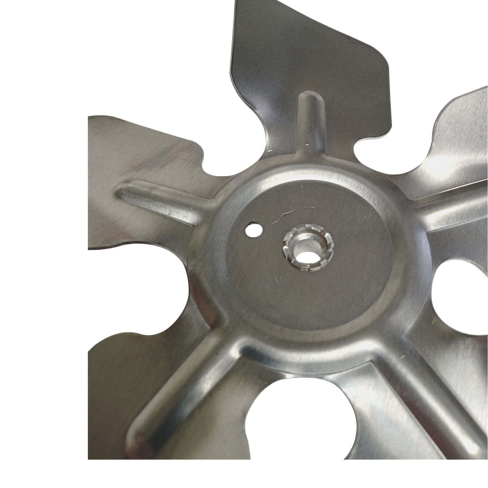 A65832 Metal Fan Blade 8″” Diameter 5 Blades 5/16″” Bore Hub CW 27 Degree Prop
