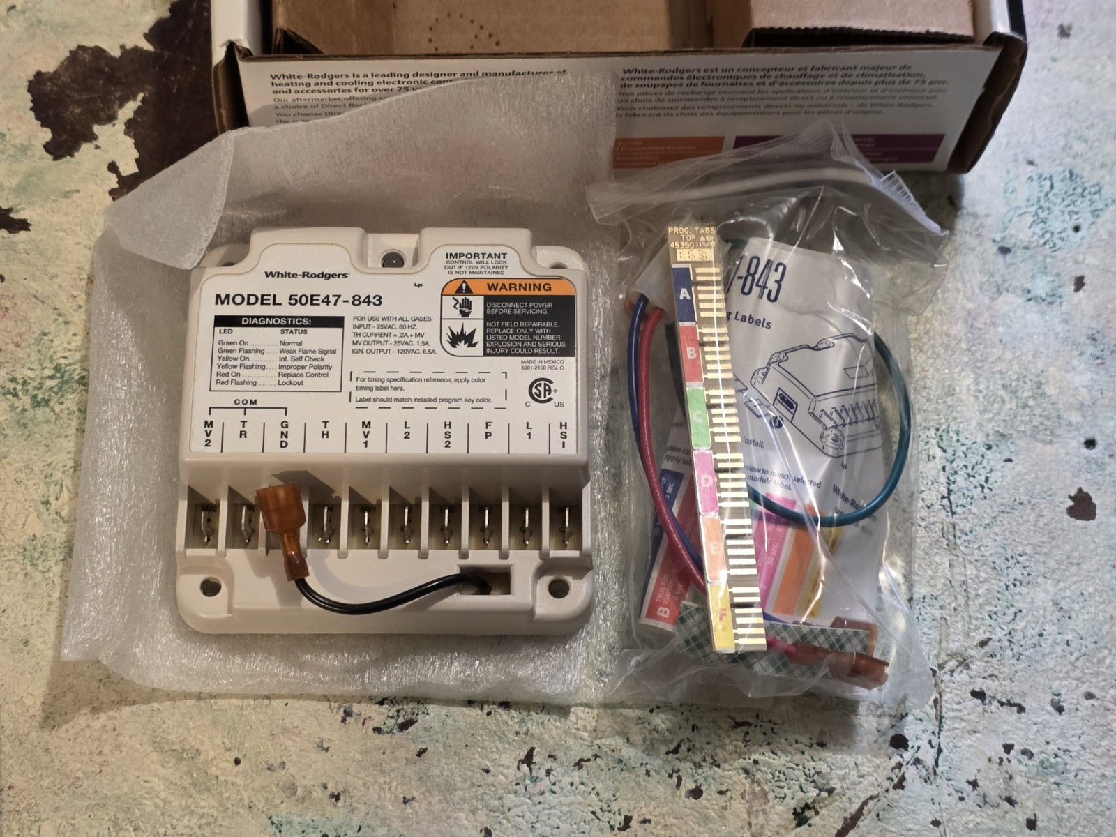White-Rodgers 50E47-843 Universal HSI Ignition Module