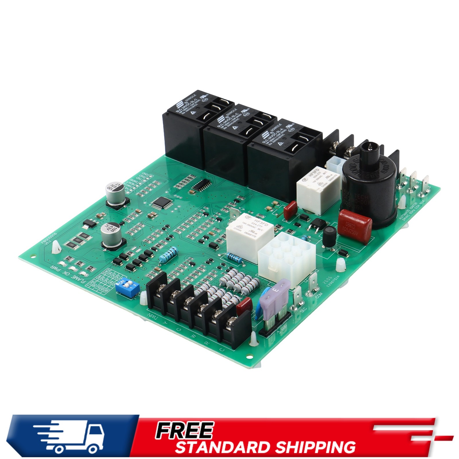 Gas Furnace Circuit Board 62-24140-02 1028-928 Furnace Control Board 62-24140-04