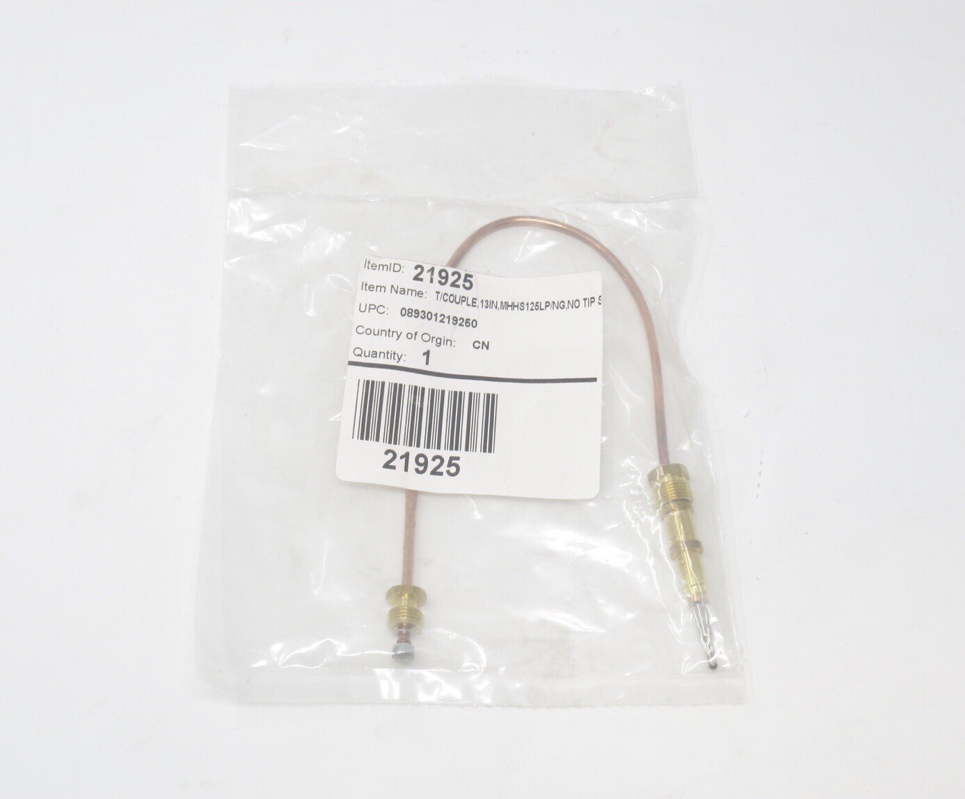 Mr. Heater Heatstar 21925 Thermocouple for HS125LP / MR125LP / HS125NG MR125NG
