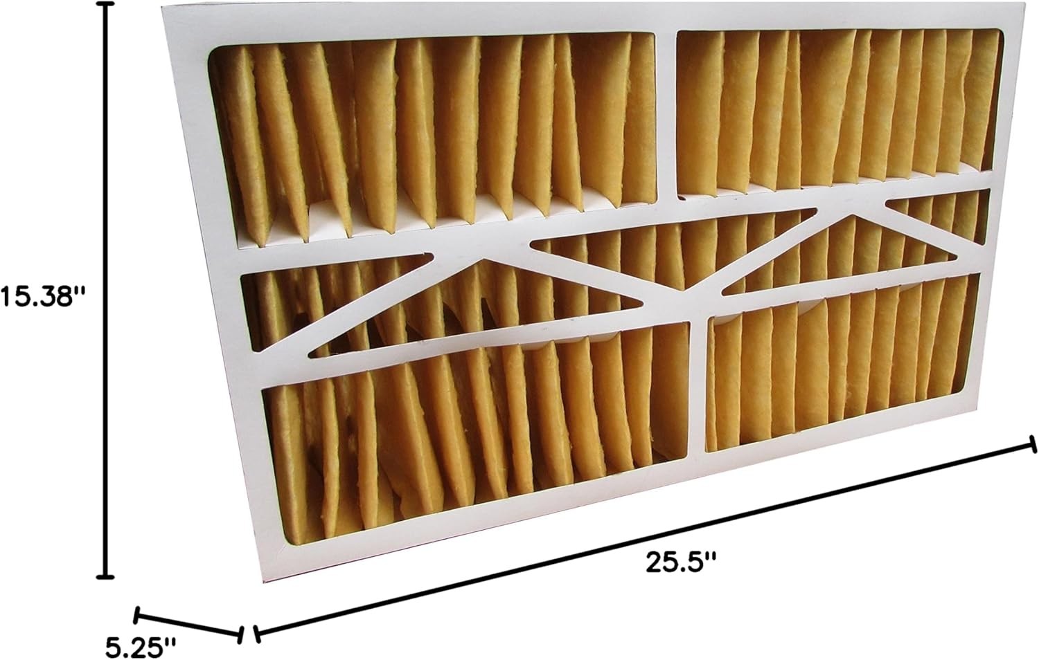 2 Pack M1-1056 16x25x5 MERV 11 Air Furnace Filters FC100A1029 X6670